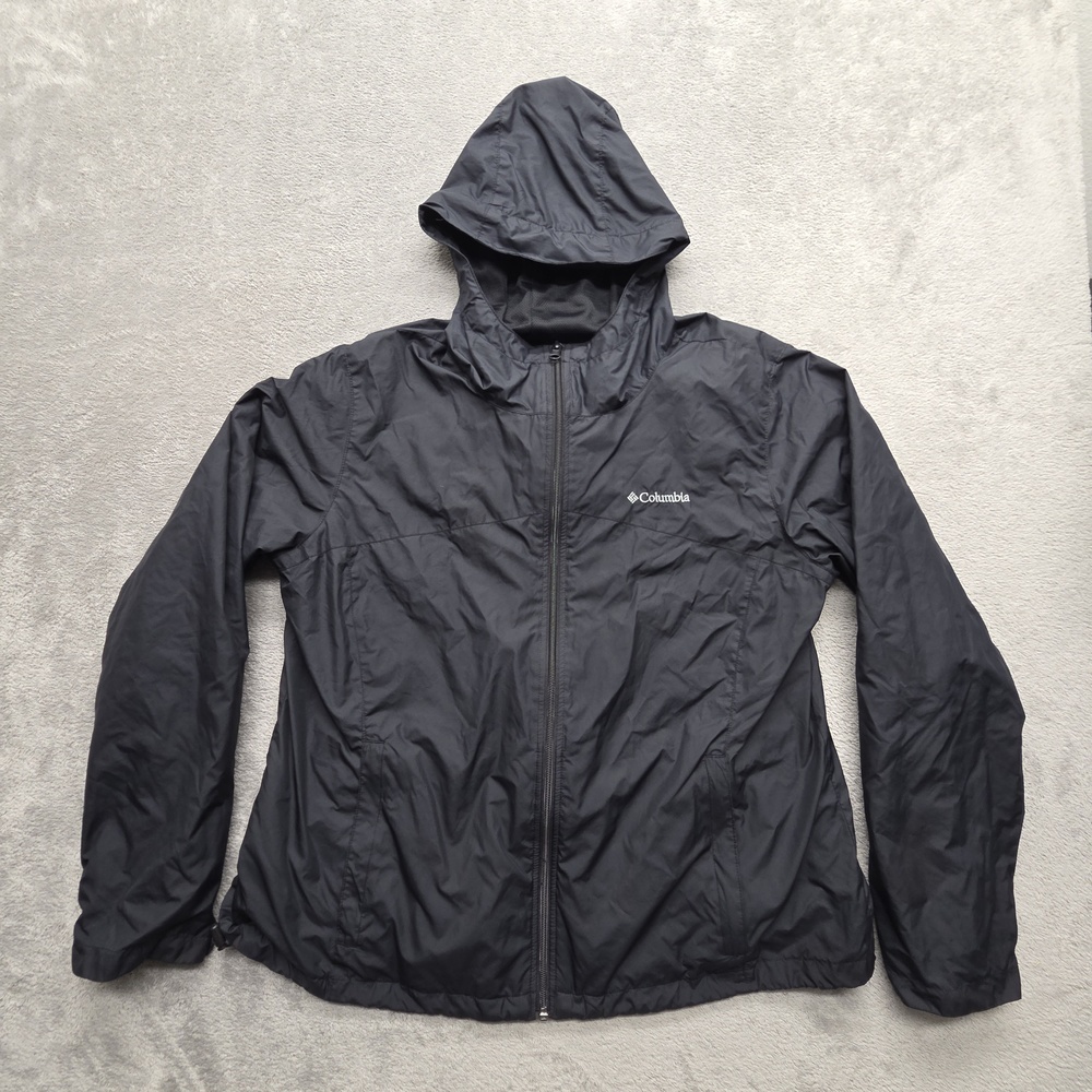 Columbia Watertight II Rain Jacket Men's XL Black XL2907